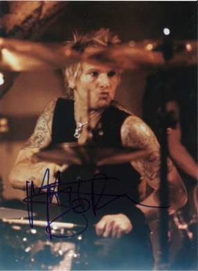 MATT SORUM SIGNED Autograph 8 x 10" Photo COA Guns N' Roses